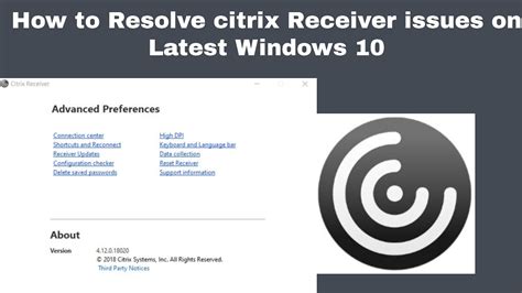 citrix receiver smart card error|citrix receiver general error found.